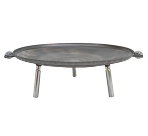 Parrilla disco asados/mariscos 45 cm acero