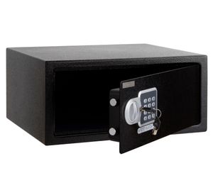 Caja seguridad 19x42x30 cm Residencial negro