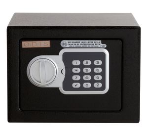 Caja seguridad 16x22x12 cm Residencial negro