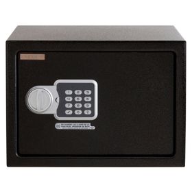 Caja seguridad 20x34x24 cm Residencial negro