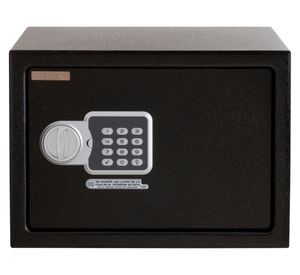Caja seguridad 20x34x24 cm Residencial negro
