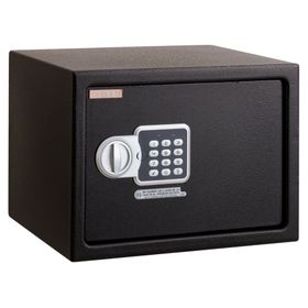 Caja seguridad 20x34x24 cm Residencial negro