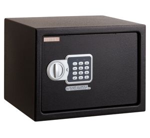 Caja seguridad 20x34x24 cm Residencial negro