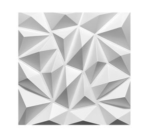 Lámina panel pared PVC 3D Diamante 12 unidades