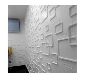 Lámina panel pared PVC 3D Aro 12 unidades
