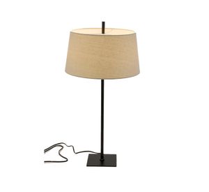 Lámpara sobremesa 1L E27 Argus negro