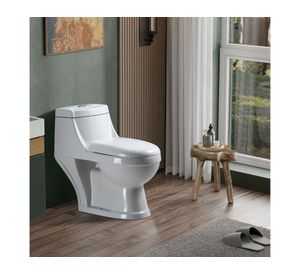 WC One Piece a piso 30.5 cm 2003 blanco