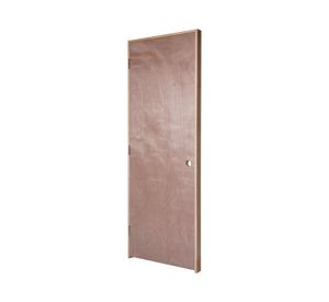 Kit Puerta interior 60x200 cm Terciado con perforación izquierda