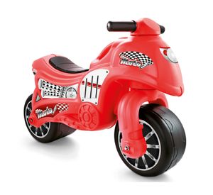 Moto juguete dolu rojo