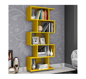 Estante 5 niveles Upsala amarillo