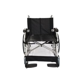 Silla de ruedas Bariátrica gris mate/negro Glomed