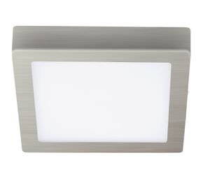 Panel sobreponer LED 16.5W 1L luz cálida Fueva 1 níquel