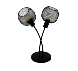 Lámpara sobremesa 2L E14 Wrington 1 negro Eglo