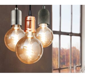 Lámpara colgar LED 60W E27 1L Yorth