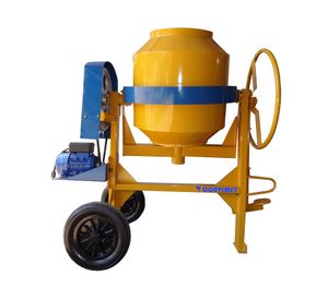 Hormigonera eléctrica 150 litros volteo lateral HVL-150E Corvimet