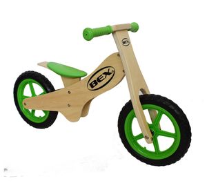 Bicicleta aprendizaje verde Bex