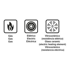 Cacerola 24 cm Versalhes negro Tramontina