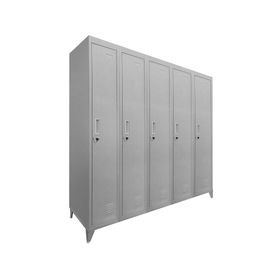Locker 5 puertas gris Maletek