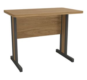 Escritorio 100x60 cm  Versatil castaño