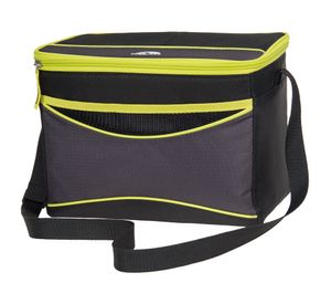 Lonchera 12 latas Collapse negro/amarillo Igloo