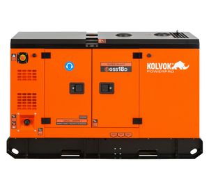 Generador eléctrico a diésel 18000W GSS18D Kolvok