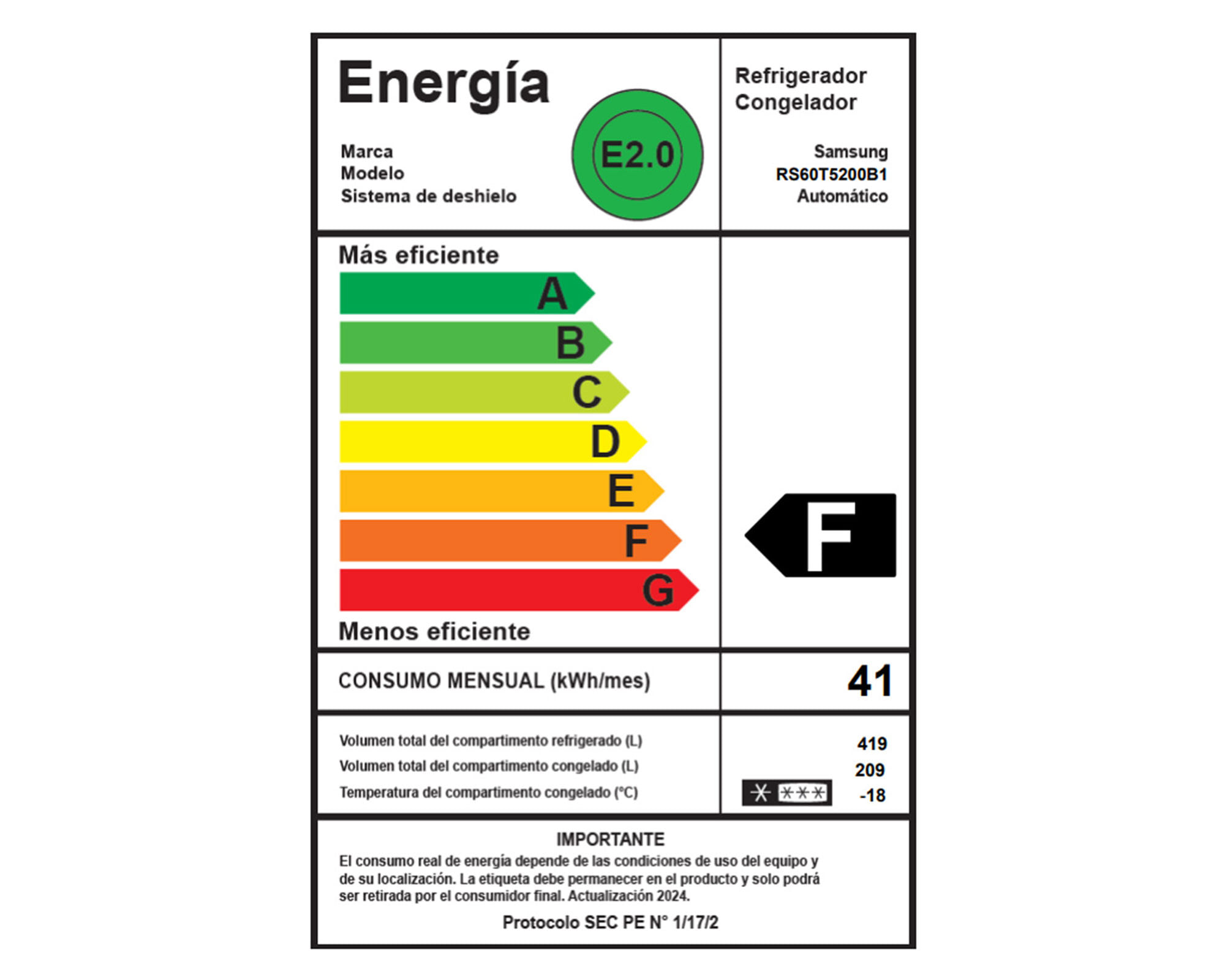 Refrigerador Side by Side RS60T5200B1 Space max 628 lt negro | Easy.cl