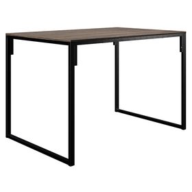 Set mesa + 4 sillas Design legno/negro mate