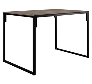 Set mesa + 4 sillas Design legno/negro mate