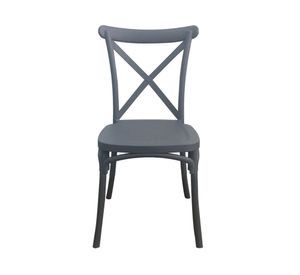 Silla Stack gris 4 unidades Idetex.