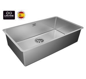 Lavaplatos bajo encimera BE RS15 71.40 inoxidable 75x44x20 cm