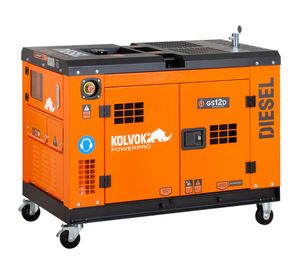 Generador eléctrico a diésel 10000W GS12D Kolvok