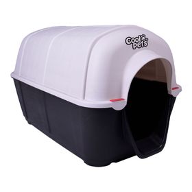 Casa perro 58x58x91,5 cm negro Cool Pets.