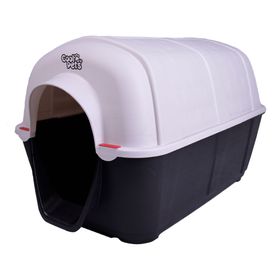Casa perro 58x58x91,5 cm negro Cool Pets.