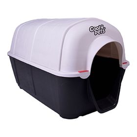 Casa perro 44x44x69,5 cm negro Cool Pets.