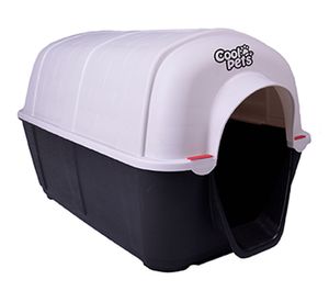 Casa perro 44x44x69,5 cm negro Cool Pets.