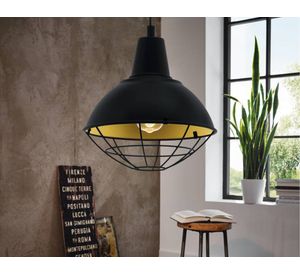 Lámpara colgar LED 60W E27 1L Cannington