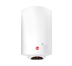 Termo eléctrico digital 50 litros blanco Rheem.