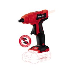 Pistola de silicona inalámbrica 18V TE-CG 18 Li-Solo Einhell.