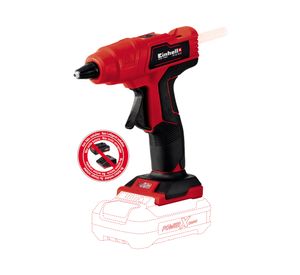Pistola de silicona inalámbrica 18V TE-CG 18 Li-Solo Einhell.