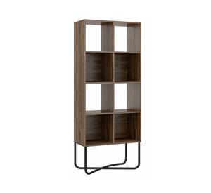 Estante 4 niveles Connect  legno/negro mate