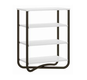 Zapatero Connect blanco/oro envejecido