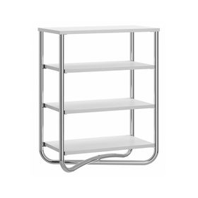 Zapatero Connect blanco cromado