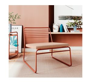 Poltrona tela Bermont oro envejecido mocca