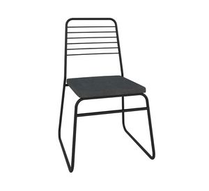 Silla comedor acero Eiffel negro