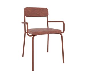 Silla comedor acero Lenox oro envejecido