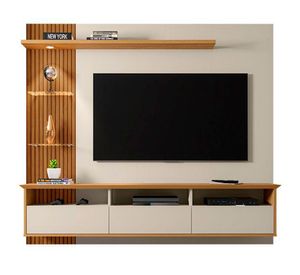 Panel TV 60'' Trend blanco invierno/canela