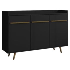 Buffet 3 puertas Quartzo negro