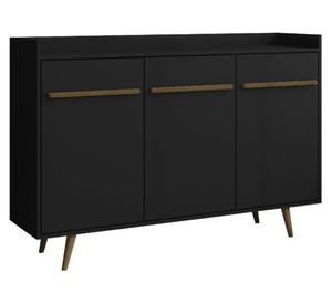 Buffet 3 puertas Quartzo negro