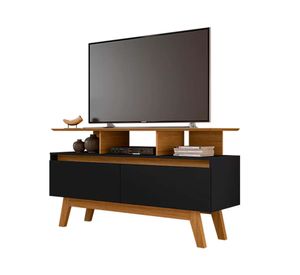 Rack TV 50'' Rubí negro/canela