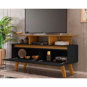 Rack TV 50'' Rubí negro/canela